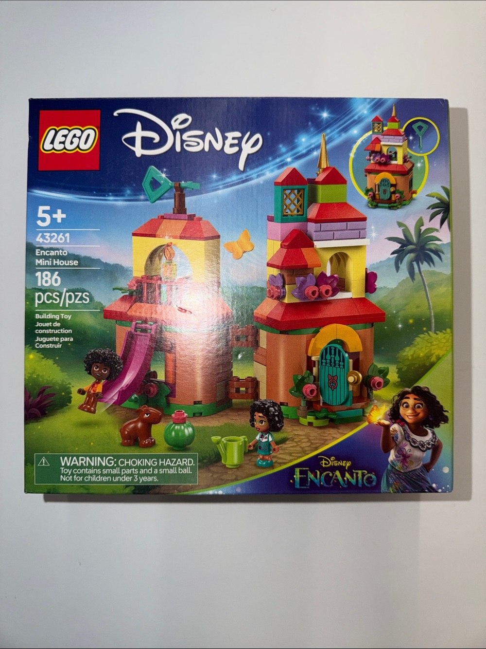 LEGO Disney Encanto Mini House Building Set - Green, Red, Yellow, Pink, Purple
